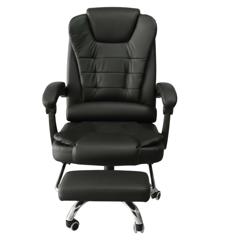 Silla Oficina con Reposapiés frontal