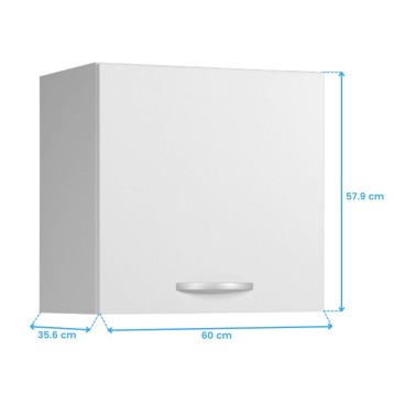 Módulo superior cocina Eko color blanco 60x36 cm medidas