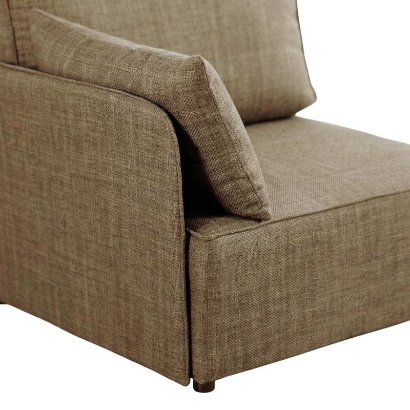 Sofá Modular Riposo Módulo A Color Beige Estilo Moderno 93 cm Sofá Modular Riposo Módulo A Color Beige Estilo Moderno 93 cm