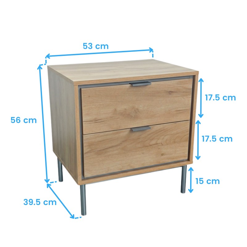 mesita noche sforza cotas