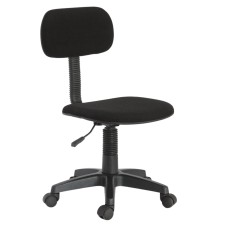 Silla giratoria Lucky color Negro estudio juvenil moderna