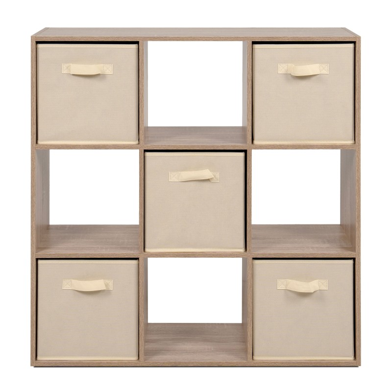 estanteria 5 cajones roble 3