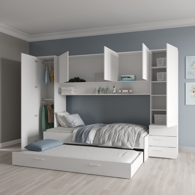 habitación juvenil tidy blanco 6