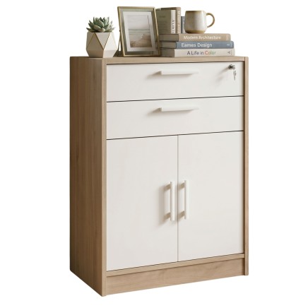 Estanteria oficina con puertas portada