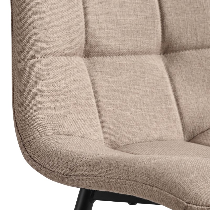 Silla Salón Comedor Raf Color Marrón Claro