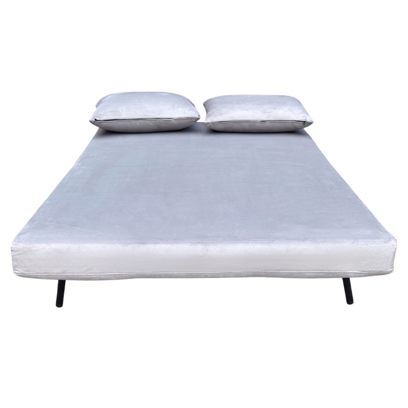 sofá gris claro 8