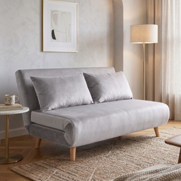 sofa cama gris oscuro 6