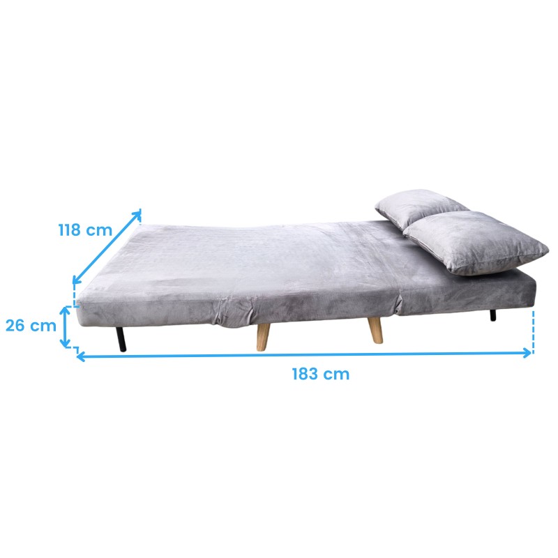 sofa cama gris oscuro cotas 1