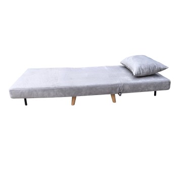 sillón cama gris claro 5