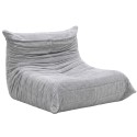 Puff Sillón Cloud Color Gris Claro