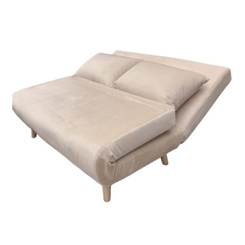 sillón cama 2 plazas beige 6