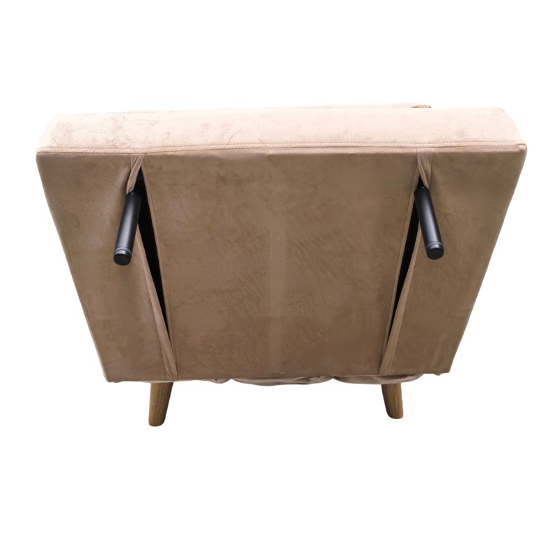 sillon cama individual beige 5