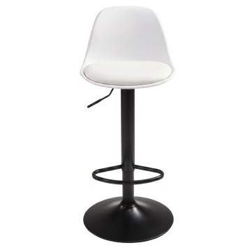 taburete regulable blanco 1