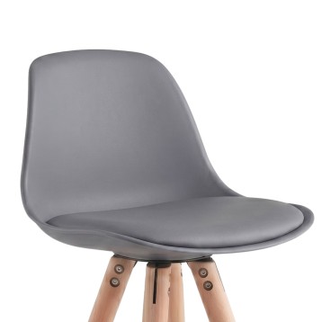 taburete alto gris 3