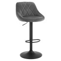 Taburetes Cocina Regulables Diamant Acolchado Velvet Gris 85-105 cm