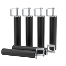 Juego de Patas de 25 cm para Somier Pack 6 + 6 Abrazaderas