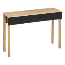 Mueble de Entrada Recibidor Extensio Color Roble y Gris 112 cm