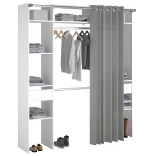 Vestidor Modular Custom Opción F+G Blanco 176x200 cm