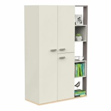 Armario Juvenil Camillia Color Gris y Arcilla 120x187 cm