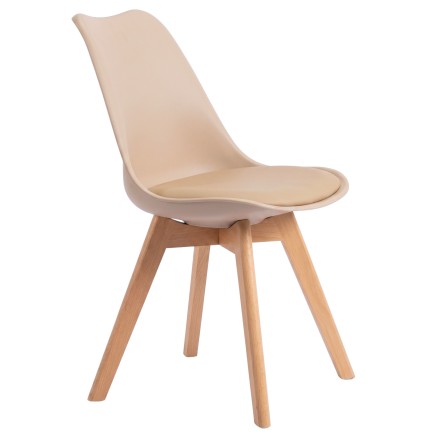 silla bistro beige portada