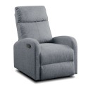Sillón Relax Reclinable Chill Salón Color Gris