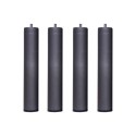 Juego de Patas para Somier Cilíndricas 25 cm (Pack 4)
