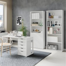 Pack Muebles Despacho Scaled Color Blanco Estilo Moderno