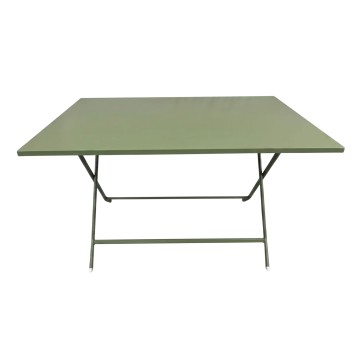 Muebles Jardín Greensboro Mesa Rectangular y Sillas Verde_4