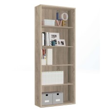 Estantería Librería Alta Scaled Color Roble Cambrian 197x76x33 cm