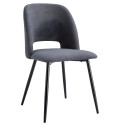 Silla Salón Comedor Mos Color Gris