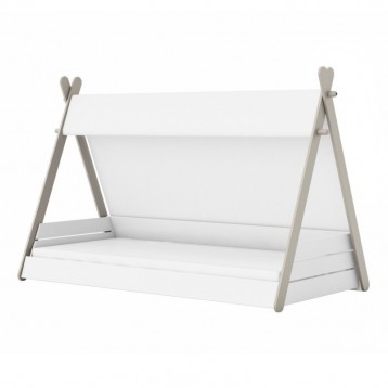 Cama infantil Totem diseño tienda india con somier medida 90x200 cm