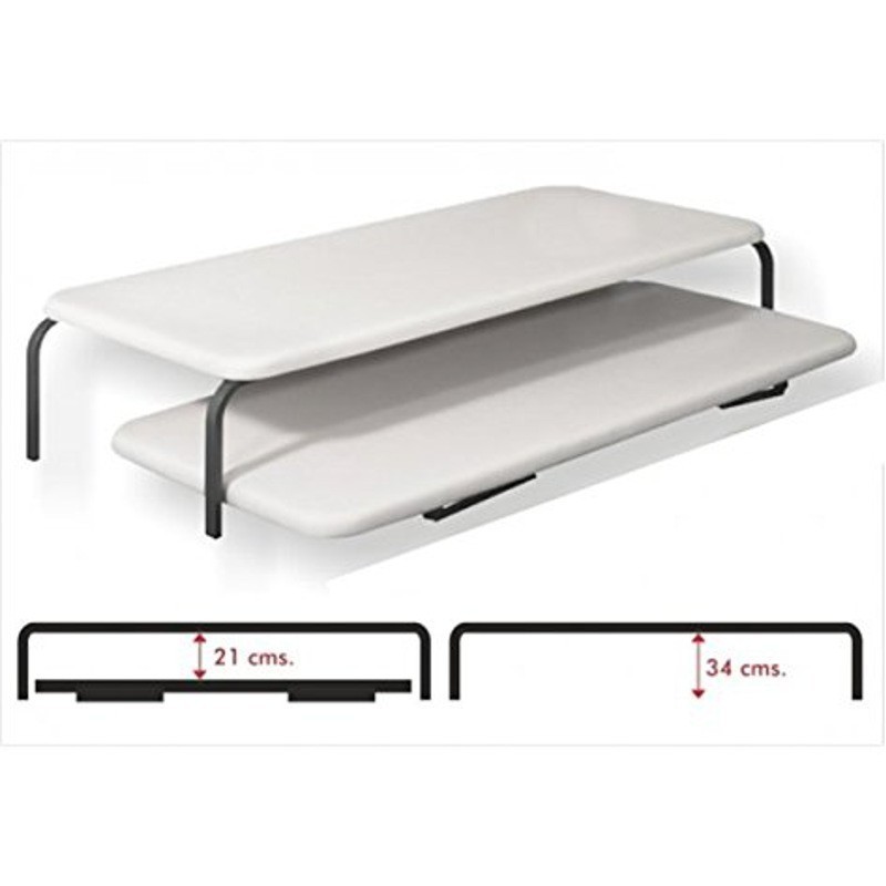 Herraje superior para bases 80x190 90x190 105x190 cm SIN base