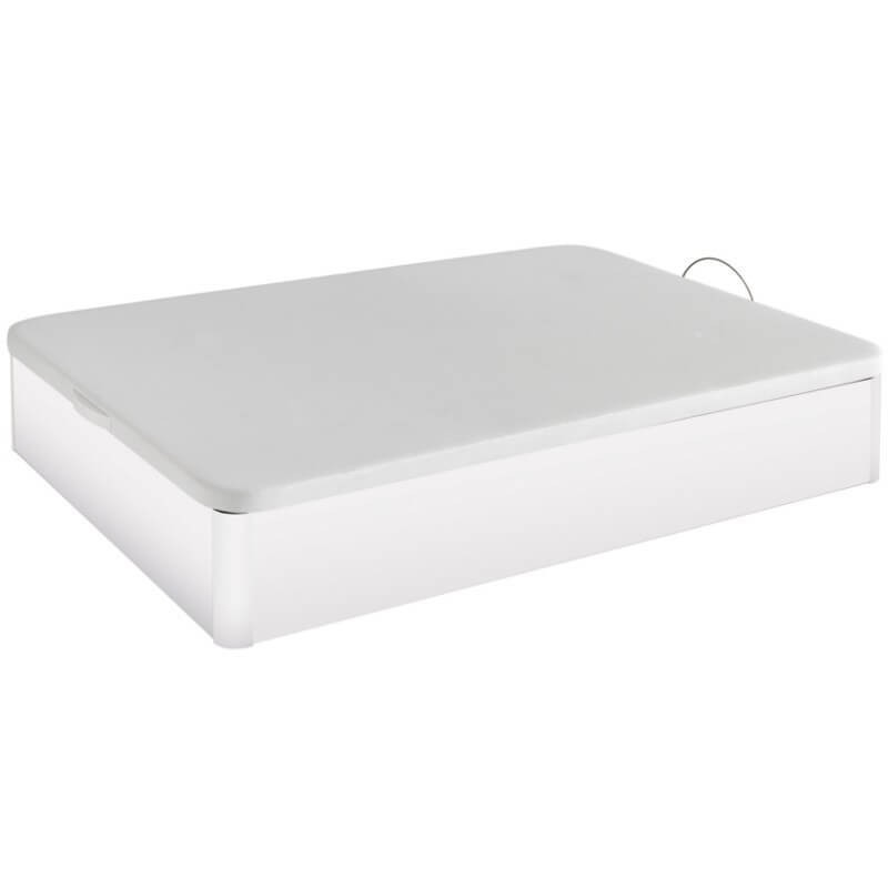 Canapé base tapizada 90x190 blanco Canapé base tapizada 90x190 blanco