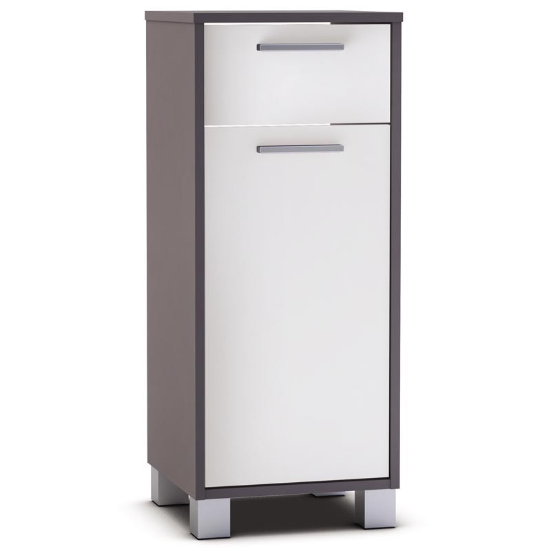 Armario bajo para baño Thais 1 cajón 1 puerta Armario bajo para baño Thais 1 cajón 1 puerta