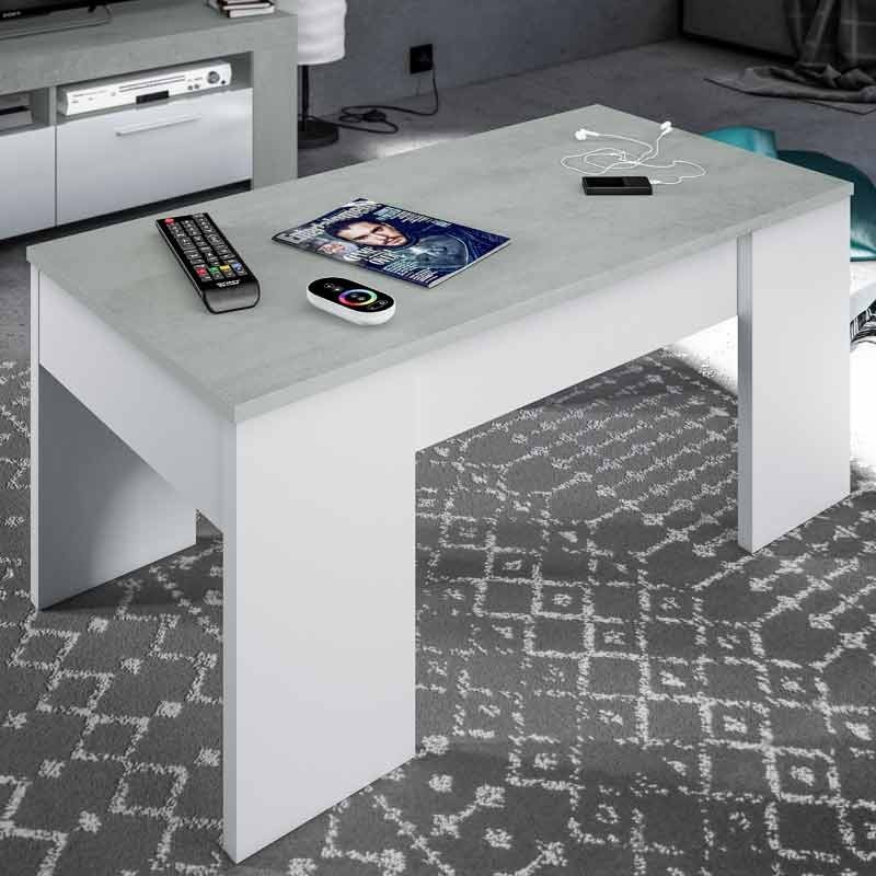 Pack muebles salón comedor estilo industrial_Mesa de Centro_Ambiente_2