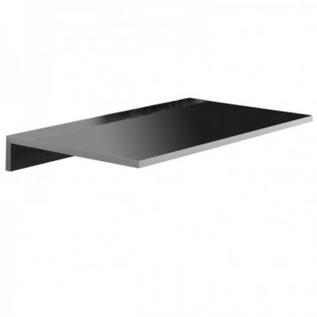 Mesa cocina de pared Vera color negro 80x10-50