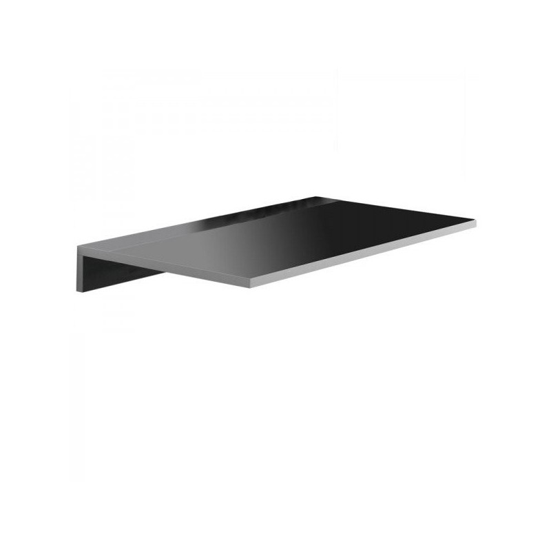 Mesa cocina de pared Vera color negro 80x10-50
