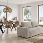 Cómo combinar el sofá y las sillas de comedor con estilo
