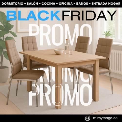 Black days de Miroytengo. Ofertas Black Friday